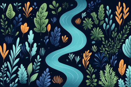Serene River Landscape