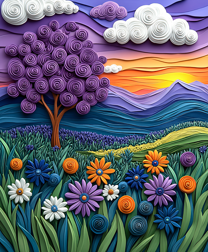 Serene Spring Landscape