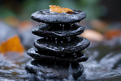 Serene Stone Stack