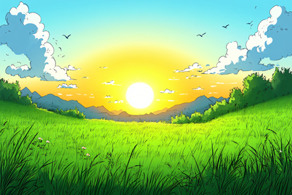 Serene Sunrise Landscape