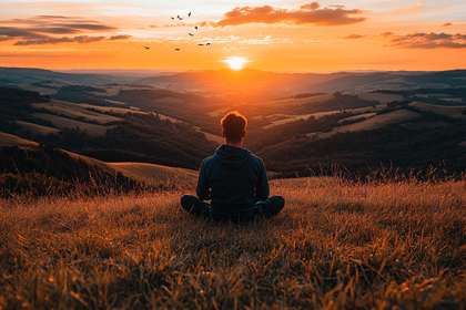 Serene View at Sunset