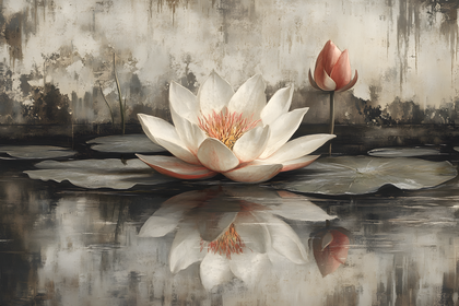 Serene Water Lily Bloom