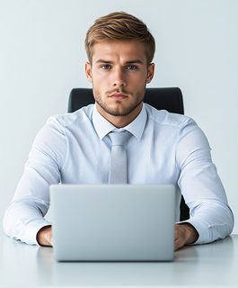 Serious Businessman