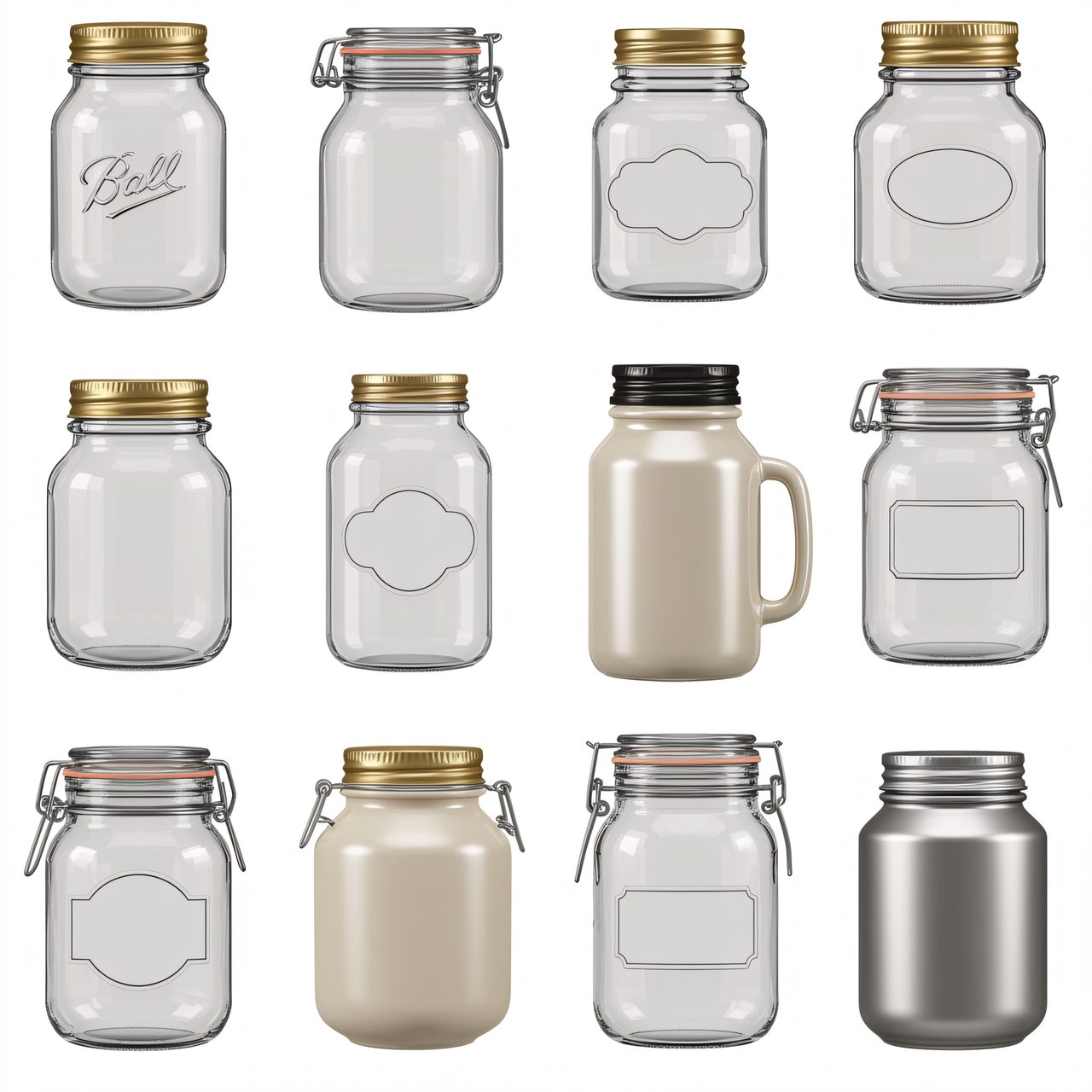 mason jar collection