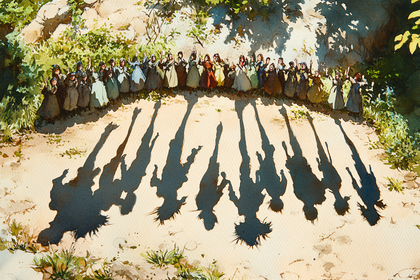 Shadow Dance of Women