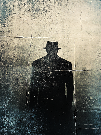 Shadowy Figure In Hat