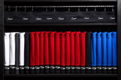 Shelves Of Colorful Apparel