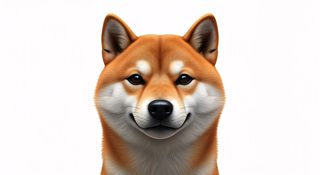 shiba inu portrait