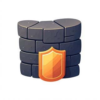 shield stone wall