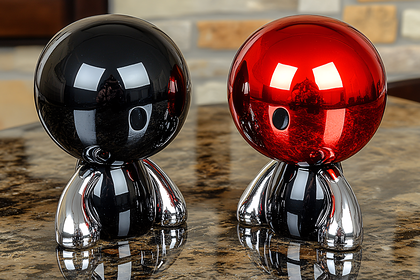 Shiny Robot Figurines