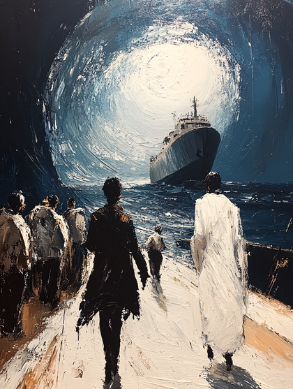 Ship in the Storm