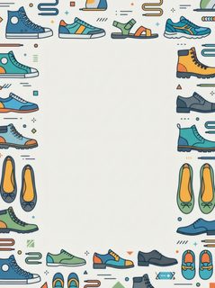 shoe-border-background