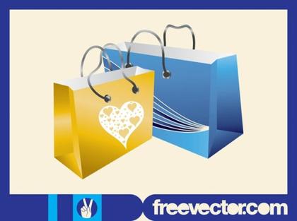 Shopping Bags Free Vector
