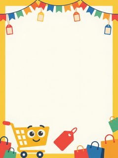 shopping cart border