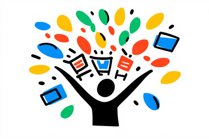 Shopping Tree Illustration