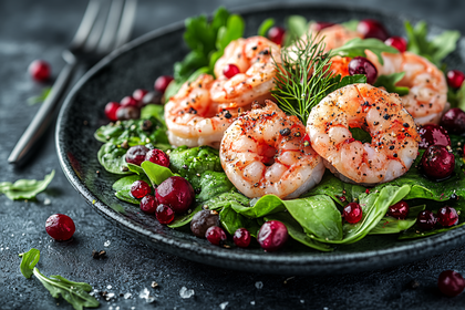 Shrimp And Cranberry Salad