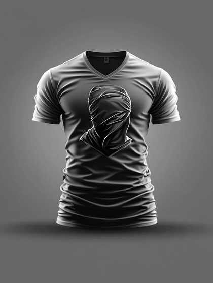 Shrouded Figure T-Shirt Design
