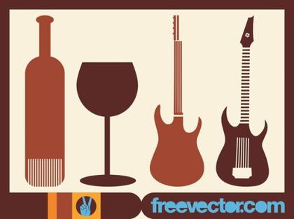 Silhouette Icons Free Vector