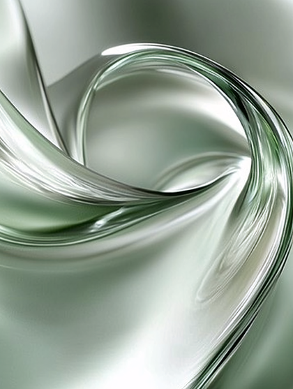 Silver Green Flow