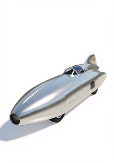 silver speed car