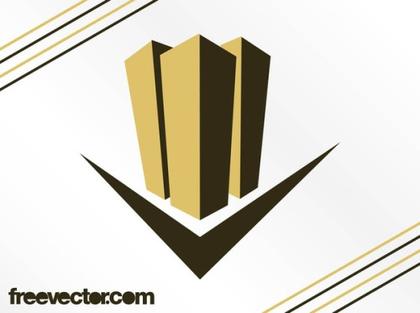 Skyscrapers Logo Design Free Vector