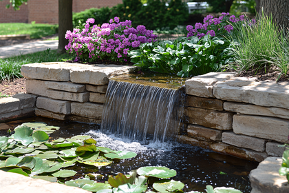Small Garden Waterfall