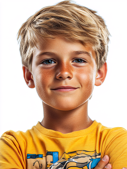 Smiling Boy Portrait
