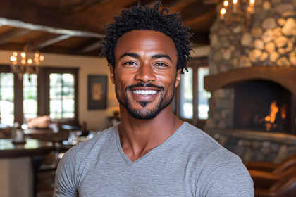 Smiling Man Portrait