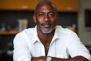 Smiling Mature Man Portrait