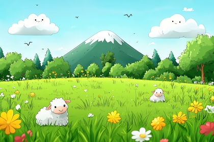 Smiling Sheep Meadow