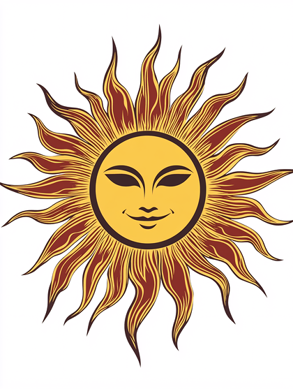 Smiling Sun Graphic
