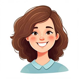 smiling woman avatar