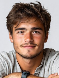 Smiling Young Man Portrait