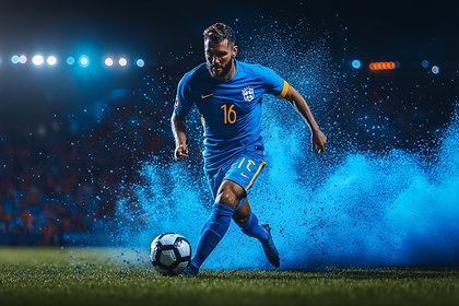 Soccer Player In Action