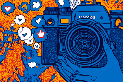 Social Media Camera Focus
