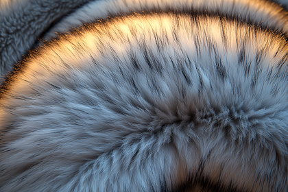 Soft Fur Texture Close-Up