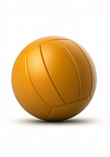 orange water polo ball