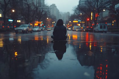 Solitude in the Rain