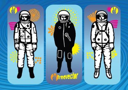Space Race Free Vector