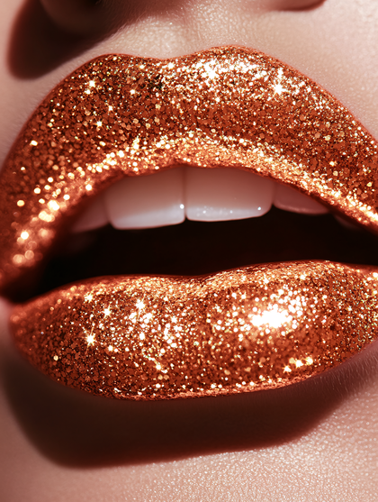 Sparkling Copper Lips