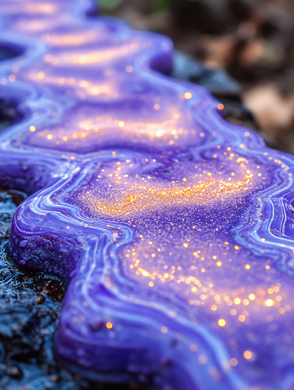 Sparkling Purple River