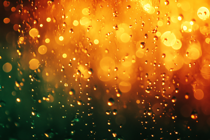 Sparkling Raindrops