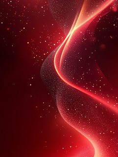 Sparkling Red Swirl