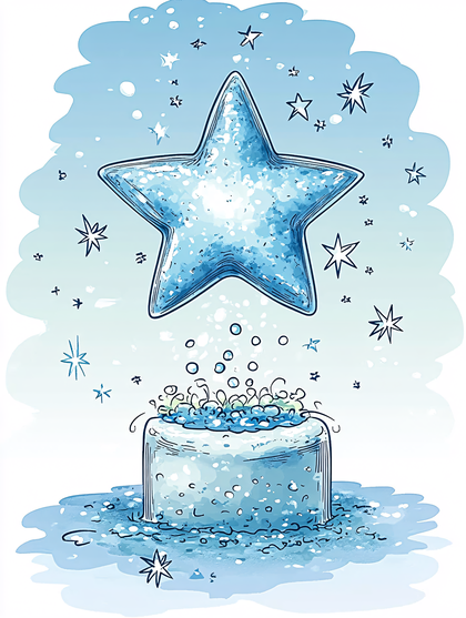 Sparkling Star Fountain