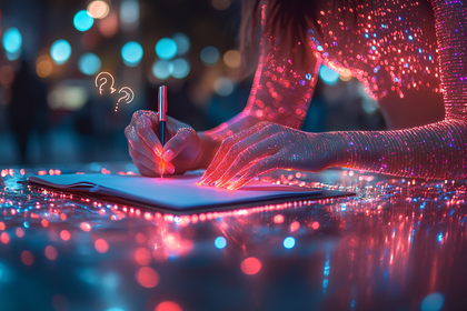 Sparkling Thoughts on Paper