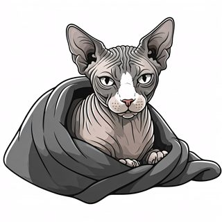 sphynx-cat-blanket