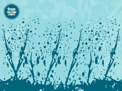 Splashes Background Free Vector