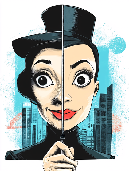 Split Personality Portrait