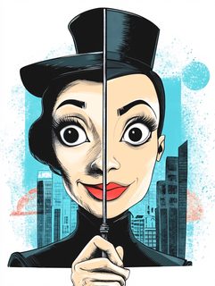 Split Personality Portrait