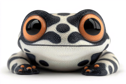 Spotted Frog Face